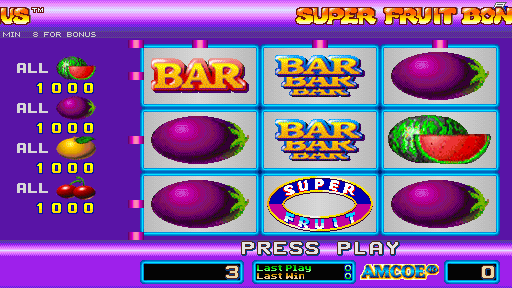 Super Fruit Bonus (Version 2.5E Dual) Screenshot 1